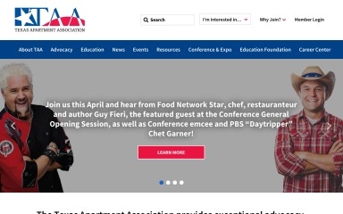 taa.org screenshot