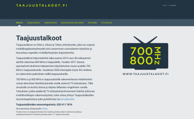 taajuustalkoot.fi screenshot