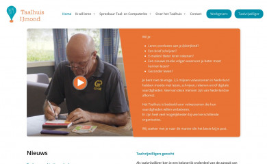 taalhuisijmond.nl screenshot