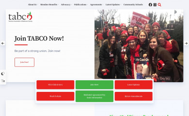 tabco.org screenshot