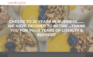 tableandlarder.com.au screenshot