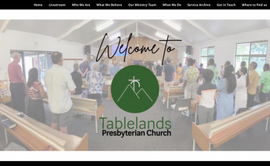 tablelandschurch.org screenshot