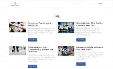 tabletown.co.uk screenshot
