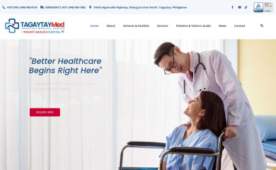 tagaytaymed.com.ph screenshot
