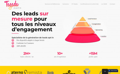 tagadamedia.com screenshot