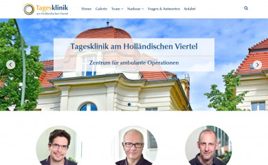 tagesklinik-potsdam.de screenshot