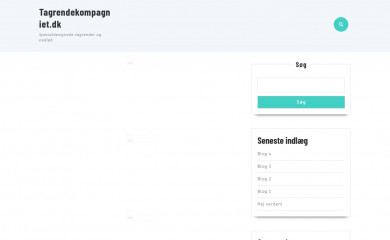 tagrendekompagniet.dk screenshot