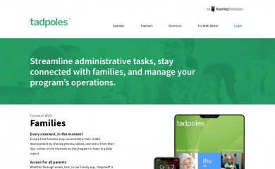 tadpoles.com screenshot