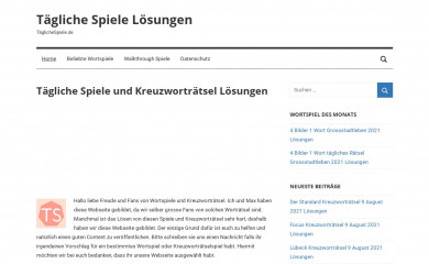 taeglichespiele.de screenshot