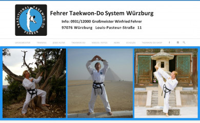 taekwon-do-fehrer.de screenshot