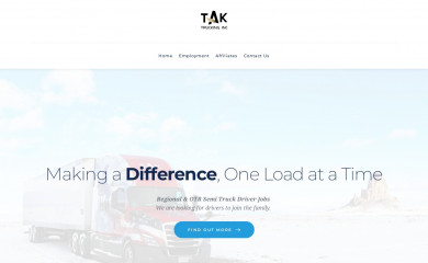 taktrucking.com screenshot