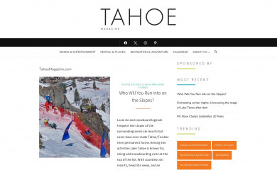 tahoemagazine.com screenshot