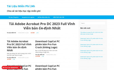 tailieumienphi24h.net screenshot