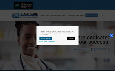 talhealthcare.com screenshot