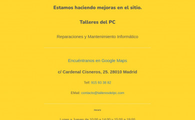 talleresdelpc.com screenshot