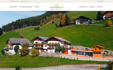 tallnerhof.com screenshot