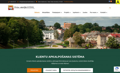 talsunamsaimnieks.lv screenshot