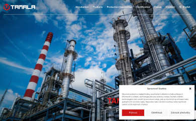 tamala.cz screenshot