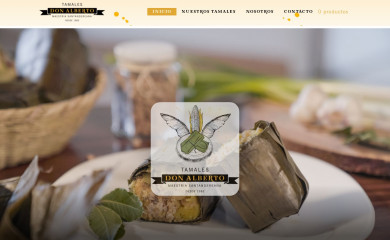 tamalesdonalberto.com screenshot