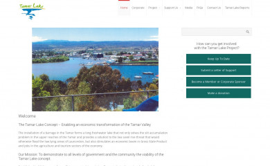 tamarlake.com.au screenshot