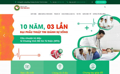 tamduchearthospital.com screenshot