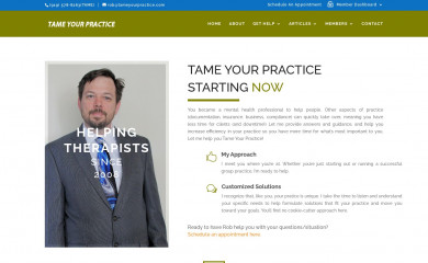 tameyourpractice.com screenshot