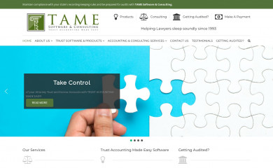 tamelaw.com screenshot