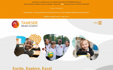 tamesideprimary.academy screenshot