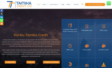 tamika.co.ke screenshot