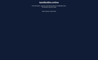 tamilbulbtv.online screenshot