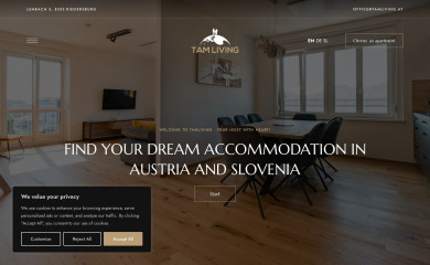 tamliving.at screenshot