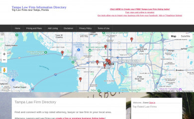 tampalawfirm.info screenshot