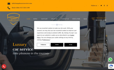 tampaluxuryservice.com screenshot