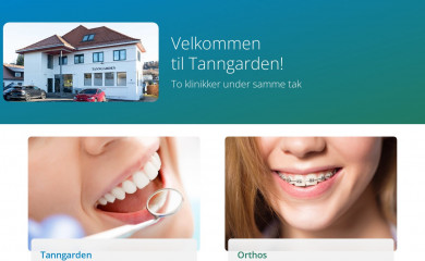tanngarden.no screenshot