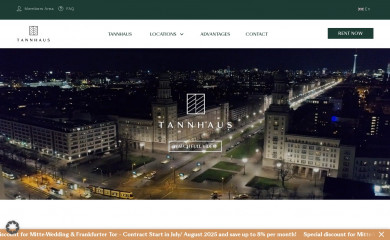 tannhaus.com screenshot