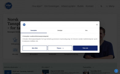 tannpleierforeningen.no screenshot