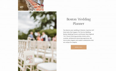 tandteventplanning.com screenshot