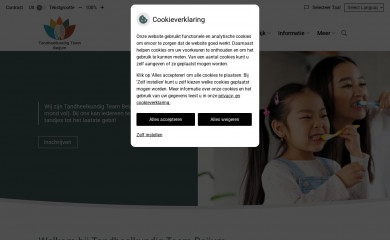 tandarts-beijum.nl screenshot