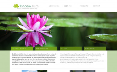 tandem-teich.at screenshot