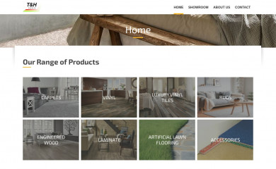 tandhcarpets.net screenshot