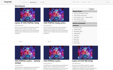 tangotalk.de screenshot