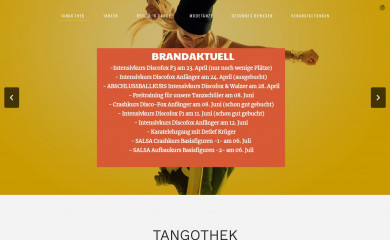 tangothek.de screenshot