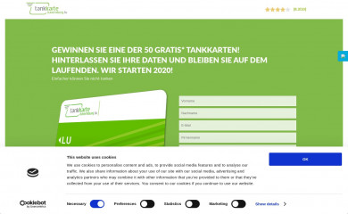 tankkarte-luxemburg.lu screenshot