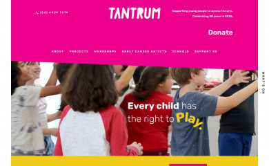 tantrum.org.au screenshot