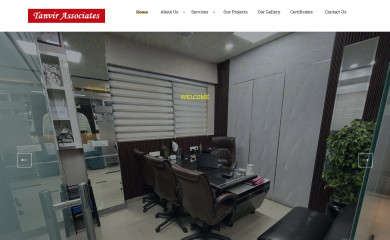 tanvirassociate.com screenshot