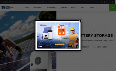 tanwayengineering.com.au screenshot