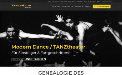 tanz-raum.de screenshot