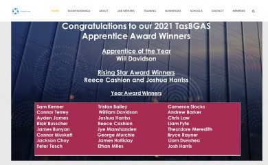tasbgas.com.au screenshot