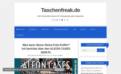 taschenfreak.de screenshot