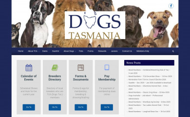 tasdogs.com screenshot